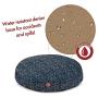 Majestic Pet Navy Blue Native Medium Round Indoor Outdoor Pet Dog Bed with Removable Washable Cover Products