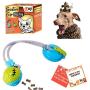 Live with Joy- Tug of War Dog Toy, Suction Cup Dog Chew Toy, Multifunction Interactive Puppy Rope Toy with Ball,Tugging and Teeth Cleaning, Puzzle Training for Aggressive Chewers,Pet Toothbrush Dental