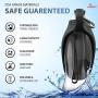 Innoshopp Dog Water Bottle - Portable Travel Dog Water Dispenser Including Carabiner & Waste Bag Dispenser - Leak Proof & BPA Free Dogs Drinking Bottle for Walking, Hiking & Travel