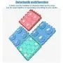 Chekue Dog Lick Pad and Slow Feeder Mat - Lick Mat for Pet Bathing, Dog Grooming Distraction and Dog Training (Square 4 Pcs) Chekue Dog Lick Pad and Slow Feeder Mat - Lick Mat for Pet Bathing, Dog Grooming Distraction and Dog Training (Square 4 Pcs)