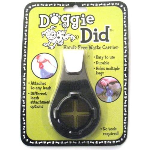 Doggie Did Hands-free Waste Carrier (Black)