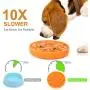 Pawow Slow Feeder Dog Bowl with Bottom Suction Cup, Puzzle Feeders Bowl Fun Feeder Interactive Bloat Stop Dogs Dish, Silicone Slow Feed Pet Food Water Bowl for Large Medium Small Dogs