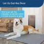 PetSafe Extreme Weather Dog and Cat Door - Aluminum Frame Pet Door - Large PetSafe Extreme Weather Dog and Cat Door - Aluminum Frame Pet Door - Large