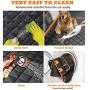 URPOWER 4-in-1 Convertible Dog Car Seat Cover 100% Waterproof Dog Seat Cover Nonslip Dog Hammock 600D Heavy Scratchproof Pet Seat Cover for Cars Back Seat with Mesh Window for Cars Trucks and SUVs