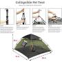 OUTING MAN Large Cat Tent Outdoor Playpen Pop Up Pet Cat Enclosures Portable Sunshade and Anti-UV Cat Playhouse (Play Tents for Cats and Small Animals) - Outside Habitat