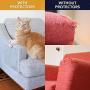 Claw Stopper (9 Piece Set) Cat Furniture Protection Kit - Includes 8 X-Large Scratch Guard Sheets and 82 Specialized Pins - Easy to Install, Compatible with Sofas, Chairs and Couches - Pet-Safe Vinyl