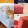 Claw Stopper (9 Piece Set) Cat Furniture Protection Kit - Includes 8 X-Large Scratch Guard Sheets and 82 Specialized Pins - Easy to Install, Compatible with Sofas, Chairs and Couches - Pet-Safe Vinyl Claw Stopper (9 Piece Set) Cat Furniture Protection Kit - Includes 8 X-Large Scratch Guard Sheets and 82 Specialized Pins - Easy to Install, Compatible with Sofas, Chairs and Couches - Pet-Safe Vinyl