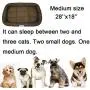Eaststar Dog Bed Pets Ideal for Medium Dogs & Small Cats, Machine Washable Durable & Dryer Friendly, Premium Quality Calming, Comfortable for Pets Dogs and Cats Eaststar Dog Bed Pets Ideal for Medium Dogs & Small Cats, Machine Washable Durable & Dryer Friendly, Premium Quality Calming, Comfortable for Pets Dogs and Cats