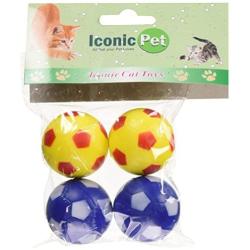 Iconic Pet 12 Pieces Bouncing Sponge Football