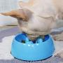 Super Design Anti-Gulping Dog Bowl Slow Feeder, Interactive Bloat Stop Pet Bowl for Fast Eaters
