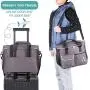 Pet Travel Bag for Dogs & Cats - Tote Organizer Bag for Dog Travel, Airline Approved - Includes Dog Travel Bag, 2 X Collapsible Bowls, 2 X Food Storage Containers by Vuudh (Grey) Pet Travel Bag for Dogs & Cats - Tote Organizer Bag for Dog Travel, Airline Approved - Includes Dog Travel Bag, 2 X Collapsible Bowls, 2 X Food Storage Containers by Vuudh (Grey)