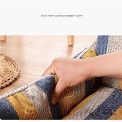 QTT Pet beds Medium Dog Bed Luxury Easy to Clean Square Pillow/nest pet Bed with Removable Cover TTaN27