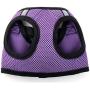 The Worthy Dog Step-in Sidekick Harness with Padded Mesh Velcro Adjustable, Outdoor, Easy Walk Vest Fits Small, Medium and Large Dogs-Purple