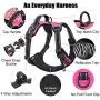 PoyPet No Pull Dog Harness, Reflective Vest Harness with 2 Leash Attachments and Easy Control Handle for Small Medium Large Dog PoyPet No Pull Dog Harness, Reflective Vest Harness with 2 Leash Attachments and Easy Control Handle for Small Medium Large Dog