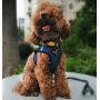 Poohoo 2 Pack Step-in Double Layers Mesh Dog Vest Harness Adjustable for Small Medium Dogs (L(Chest:19.2''-21.7''), Pink and Blue),Poohom Soft Plush Dog Bed,Dog Crate Bed Pet Cushion Pet Pillow Bed Wash
