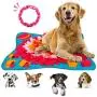SITADI. Snuffle Mat for Dogs Feeding Mats(28''x 28'') Foraging Puzzle Toys for Large and Small Puppies Durable and Washable with Dog Chew Ring Licking Mat SITADI. Snuffle Mat for Dogs Feeding Mats(28''x 28'') Foraging Puzzle Toys for Large and Small Puppies Durable and Washable with Dog Chew Ring Licking Mat