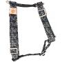 PAWZ PLAY Luxury Lace Print Black & White Dog Harness