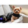 Doggy Car Headrest Restraint - Animal Safety Seat Belt Strap - Adjustable Nylon Fabric Harness for Dog – Easy Vehicle Travel with Pet – Durable Zipline & Tether Backseat for Traveling