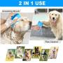 CHOOSEEN Dog Cleaner Upgrade 2 in 1 Dog Paw Cleaner Dog Brush Dog Grooming Dog Cleaning Paw Cleaner Portable Dog Foot Washer for Dog Cat