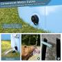 iPettie Foldable Dog Swimming Pool, Portable Collapsible Outdoor Pet Bathing Tub, Kiddie Pool for Dog Cats & Kids