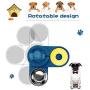Lucky-M Double Cat Bowls,Dog Bowls and Cat Food Bowls with Pets Automatic Water Dispenser for Small Dogs and Cats
