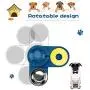 Lucky-M Double Cat Bowls,Dog Bowls and Cat Food Bowls with Pets Automatic Water Dispenser for Small Dogs and Cats Lucky-M Double Cat Bowls,Dog Bowls and Cat Food Bowls with Pets Automatic Water Dispenser for Small Dogs and Cats