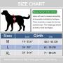 Rision Pet Dog Harness No-Pull Adjustable Pet Oxford Vest with 2 Leash Clips Soft Padded Dog Vest Reflective No-Choke with Easy Control Handle for Dogs