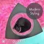 Primetime Petz Hauspanther Tripod - Cat Lounge Pod Primetime Petz Hauspanther Tripod - Cat Lounge Pod