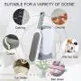 No/Brand Pet Hair Remover Brush Dog Cat Hair Remover with Self-Cleaning Base Double Sided (Grey) No/Brand Pet Hair Remover Brush Dog Cat Hair Remover with Self-Cleaning Base Double Sided (Grey)