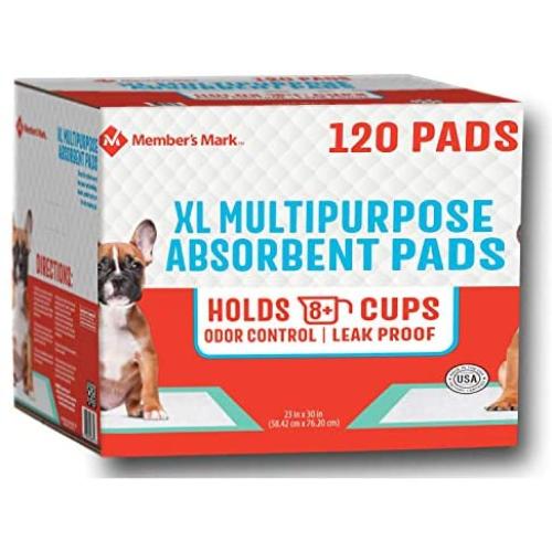 Members Mark Pet Training Pads, 23'' x 24'' (120 ct.) Members Mark Pet Training Pads, 23'' x 24'' (120 ct.)