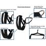KnK Dog Supplies Big Dog Harness Padded Strong Sturdy Weight Pulling Harness Vest Large Dogs Training Quick Walking Keep Your Dog Amused and in Great Shape by draining accumulated Energy!