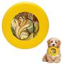 Pet Frisbee Flying Disc Dog Toy - Multifunction Out West Original Madart Painting Madart