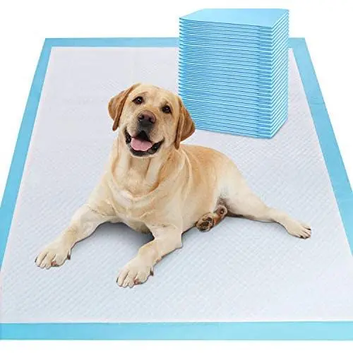 Gimars XL 28''x34'' Thicker Heavy Absorbency Pet Training Puppy Pee Pads - Extra Large Disposable Polymer Quick Dry No Leaking Pee Pads for Dogs, Cats, Rabbits and Other House Training Pets, 30 count