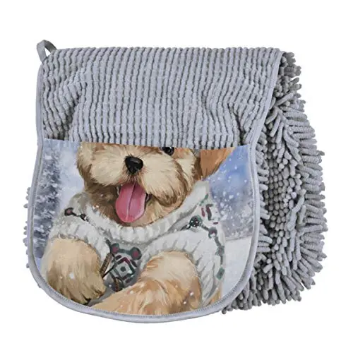 Cute Dog Puppy Winter Super Shammy Absorbent Quick Drying Machine Washable Hand Pocket Clean Dog Towel(ccLo) Cute Dog Puppy Winter Super Shammy Absorbent Quick Drying Machine Washable Hand Pocket Clean Dog Towel(ccLo)