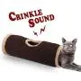 ALL FOR PAWS Collapsible Cat Tunnel Crinkle Cat Toys Play Tunnel Tube