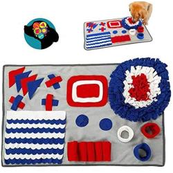 BrandName Miguo Pet Snuffle Mat for Dogs,Dog Snuffle Mat, Dog Puzzle Toys,Dog Enrichment Toys,Dog Food Puzzle,Dog Stimulation Toys,Machine Washable