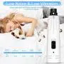 Foviza Dog Nail Grinder for Small Large Dogs Electric Dog Nail Trimmer Clippers Low Noise Paws Grooming Kit Pet Nail Clipper for Small Animals Claw Trimmer with Light Foviza Dog Nail Grinder for Small Large Dogs Electric Dog Nail Trimmer Clippers Low Noise Paws Grooming Kit Pet Nail Clipper for Small Animals Claw Trimmer with Light