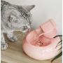 THMY Cat Drinking Water Fountains Dogs Domestic Animal Pet Fountain Ceramic Indoor and Outdoor Electric Automatic Cat Drinking Water Dispenser