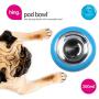 HING Pet Cat Dog Feeding Pod Bowl, 300 g, Small, Blue