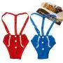 Alfie Pet - Jay Diaper Dog Sanitary Pantie with Suspender Set - Size: XS (for Girl Dogs)