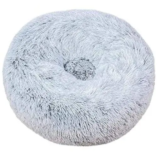 Pet Bed, Donut Cat and Dog Cushion Bed, for Small Medium Large Dogs Ultra Soft Calming Bed,Available in Multiple Colors & Styles,Gray,110cm Pet Bed, Donut Cat and Dog Cushion Bed, for Small Medium Large Dogs Ultra Soft Calming Bed,Available in Multiple Colors & Styles,Gray,110cm