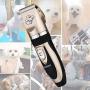 DAISEN Dog Grooming Kit, Low Noise Rechargeable Dogs Shaver Clippers Electric Quiet Dog Hair Trimmer for Dogs and Cats with Comb Guides Scissors Nail Kits