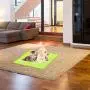 Dog Cat Food Feeding Mat - Silicone Waterproof Pet Bowl Mat Placemat Non Slip Food Mat with Raised Edge Dog Cat Food Feeding Mat - Silicone Waterproof Pet Bowl Mat Placemat Non Slip Food Mat with Raised Edge