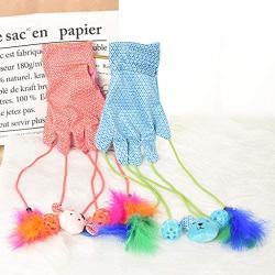 W-anqun Pets Interactive Funny Gloves Multifunction Lovely Cat Toy Portable Fashion Cute