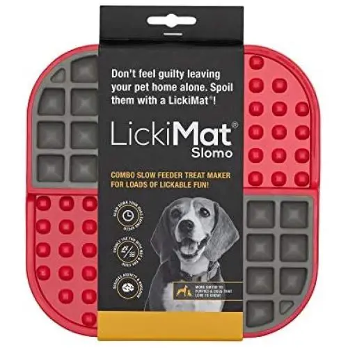 LICKIMAT Slomo Red LICKIMAT Slomo Red