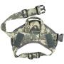 ZJDU K9 Dog Harness Handled MOLLE Vest, with Handletactical Service Dog Vest Harness,Outdoor Training Water-Resistant Comfortable Military Patrol K9 Dog Harness