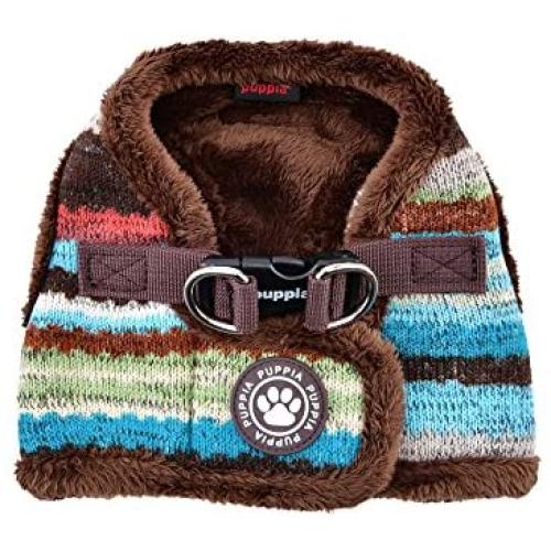 Puppia Crayon Harness B, X-Large, Brown
