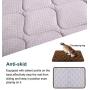 Hero Dog Dog Bed Mat Crate Pad Anti Slip Mattress Washable for Large Medium Small Pets Sleeping