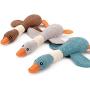 SYMPLIST LIFE Wild Goose Puzzle Training Durable Plush Chew Toys for Dogs