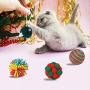QKURT Christmas Pet Stocking, Xmas Interactive Chew Toy for Puppy Kitten - 10 Packs